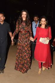 Awww Mother Daughter Duo Ujjala Deepika Walk Holding Hands Clothes For Women Western Dresses Indian Outfits