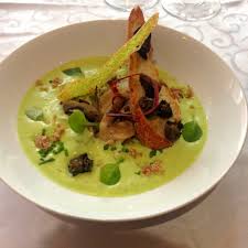 Recette D Escargots Espuma A L Ail Champignons Et Jambon De Vendee Recette Escargot Recettes De Cuisine Recette Sympa