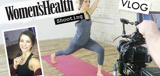 For some of us, staying glued to our twitter feeds or news outlet of choice has become something of an obsession — so much so that there's a new word to describe th. Women S Health Yoga Shooting Behind The Scenes Mady Morrison Yoga Lifestyle
