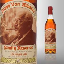 Pappy van winkle has become a cult whiskey. Old Rip Van Winkle Pappy Van Winkle S Family Reserve 20 Year Old Kentucky Straight Bourbon Whiskey