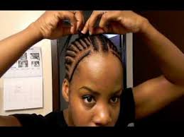 Protective hairstyles such as braids or twists are a great way to retain the hair's natural glow, an easy updo during the summer, or even a fashionable method to take your mind off from daily styling and combing.this, however, does not mean you do not need to take care of your scalp. Braid Pattern For Sew In W Invisible Part Youtube