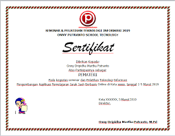 Ini adalah rekaman atau screen capture pada saat mengajarkan equation untuk seorang pelajar sma. Membuat Sertifikat Plus Foto Penerima Menggunakan Mail Merge Onny Putranto Blog