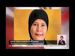 Ketua hakim negara tengku maimun tuan mat menggesa pihak yang mempunyai maklumat mengenai dakwaan salah laku. N8 Datuk Tengku Maimun Wanita Pertama Menyandang Jawatan Ketua Hakim Negara 2 Mei 2019 Youtube