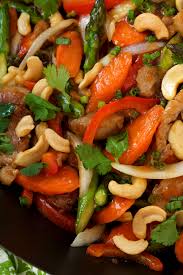Easy And Better Than Take Out Pork Tenderloin Cashew Stir Fry Recipe Pork Pork Recipes Leftover Pork Tenderloin