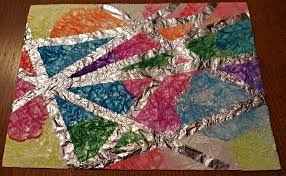 Activités de bricolage utilisant du papier de recyclage et de récupération. Bricolage Peinture Sur Papier D Aluminium Je Suis Une Maman