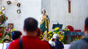 Aumenta afluencia de feligreses en Santuario de San Judas Tadeo en Monterrey