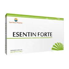 Essentiale forte conţine fosfolipide esenţiale extrase din seminţe de soia. Esentin Forte 30 Capsule Sun Wave Pharma Bebe Tei