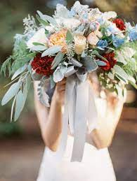 Romantic Redwood Inspired Shoot Wedding Bouquets Bouquet Photography Colorful Wedding Bouquet