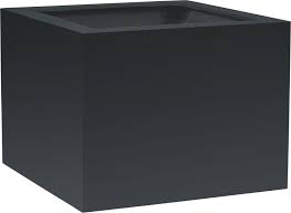 Fleur Ami Tribeca Block Plant Box 80x80 60 Cm Matt Anthracite Exclusive Planters Vases Accents Buy the selected items together.