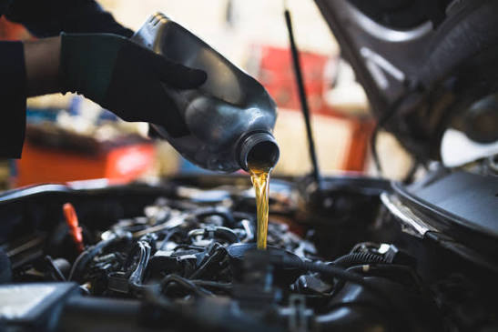 Oil change and vehicle maintenance