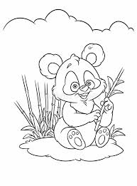 11 593 views 2 453 prints. Bamboo Panda Coloring Pages Stock Illustration Illustration Of Nature Outline 77373120