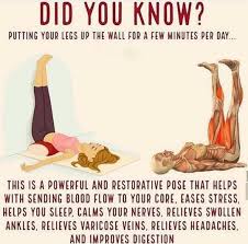 Legs Up On A Wall How To Relieve Headaches Health Fitness Legs Up The Wall
