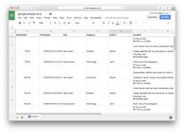Use Google Sheets And Google Apps Script To Build A Blog Cms Google Sheets Google Apps Build A Blog