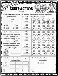 Winter math worksheets 3rd grade when the switch to remote did happen last spring hautanen said she started by recording video lessons for her four access and grade updates that was. Third Grade Winter Math Packet Winter Worksheets By The Blueprint Teacher