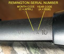 Remington Firearms Serial Numbers