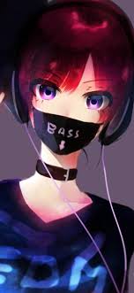 Best purple anime wallpapers and hd background images for your device! Anime Girl With Mask Wallpapers Wallpaper Cave