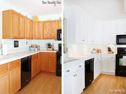 This article shows refinishing kitchen cabinets techniques and replace the doors and hardware. Kitchen Cabinet Refacing Makeover A Homeowner S Experience