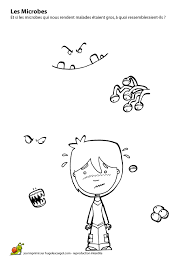 Page 9 Sur 18 Sur Hugolescargot Com Anatomie Corps Humain Coloriage Les Microbes