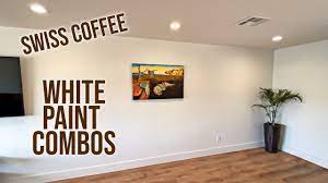 Benjamin moore swiss coffee works well with benjamin moore white dove as trim. White Paint Color Combos Swiss Coffee Youtube