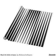 Black And White Striped Wrapping Paper Near Me Black White Stripes Wrapping Paper Zazzle Com Black White Stripes Wrapping Paper White Stripe