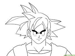 Dragon ball z drawings goku. How To Draw Goku 14 Steps With Pictures Wikihow