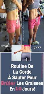 Routine De La Corde A Sauter Pour Bruler Les Graisses En 10 Jours Exercise Fun Workouts Workout