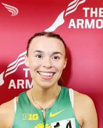 Hometown kid getting it done 🙌 Dylan McElhinney out of New York, New York  wins the girls 800m final in 2:06.88! #NIN 📸: @johnnepolitan