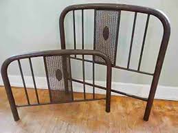 Simmons' flagship brand is beautyrest. Antique Simmons Iron Bed Frame Headboard Footboard Rails Twin Bed Home Decoration Antique Rustic Farmhous Iron Bed Frame Iron Bed Diy Bed Frame