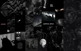 Wallpaper Balck Aesthetic Cute Laptop Wallpaper Desktop Wallpaper Black Aesthetic Desktop Wallpaper