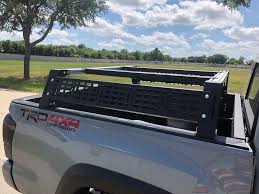 Hd polyethylene coated 0.75 ultra plywood deck. 2005 2021 Toyota Tacoma Overland Bed Rack
