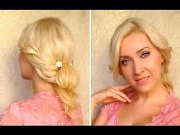 Romantic Updo For Long Hair Tutorial Cute Spring Hairstyles With Curls That Cover Hide Your Ears Long Hair Styles Hair Styles Beautiful Hair