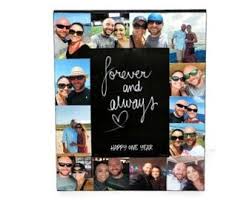 Songs you've heard, food you've tasted, places you've been, all of these things and more are inspiration to create your collages for fashion, music, food and whatever else catches your eye or attracts your. 1 Year Anniversary Picture Frame Collage Frame Forever And Always Frame Personalized Frame Gift Friends Picture Frame Picture Gifts Diy Birthday Gifts