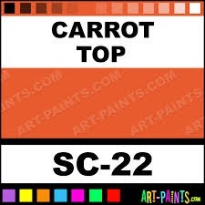 Carrot Top Stroke And Coat Ceramic Paints Sc 22 Carrot