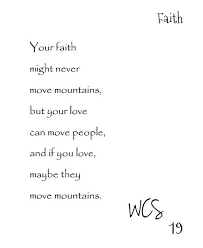 Faith Hope Love Inspiration Quote Poetry Words Love Can Quotes