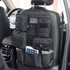Tactical Molle Car Seat Organizer V2 In 2020 Car Seat Organizer Car Seats Car Trunk Organization