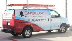 The part where sherlock holds up the cab and goes straight for the passenger. Sherlock Heating And Air Van Wrap North Coast Signs