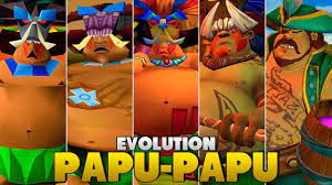 Evolution of Papu-Papu in Crash Bandicoot Games (1996 - 2023) - YouTube
