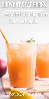 Check spelling or type a new query. Just Like Starbucks Peach Black Tea Lemonade Xoxobella