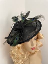 Peacock Ascot Hat