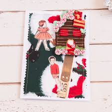This simple little cards is perfect to make in the classroom, as a card kids make for their parents or friends and family. How To Make Diy Christmas Cards With Handmade Ornaments Instant Smile Elizabeth Made This