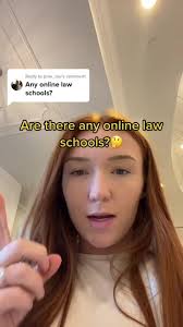 Replying to @pnw_lou are there online law schools? YES! But with some  exceptions. #onlinelawschool #tiptok #accredited #lawschool