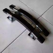 Banyak juga digunakan sebagai pengganti kusen pintu biasa. 33cm Handle Gagang Pintu Rumah Tarikan Pintu Rumah Model Melengkung Lazada Indonesia