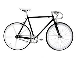 Fixie Lanza Noir Velo Urbain Velo Bicyclettes