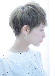40代50代吉瀬美智子さん風大人ヘア 髪型ベリーショート 子供髪型 女の子 ピクシーカット ヘアスタイル