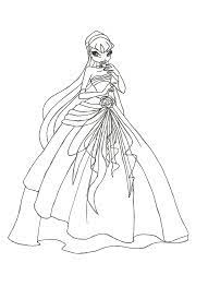Winx Club Coloring Pages Printable For Download Malvorlagen Malvorlage Prinzessin Ausmalen