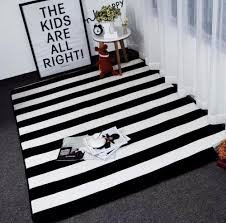 Black And White Striped Area Rug Big Size Mat Black White Stripes Carpets For Living Room Zebra Rugs And Carpets Children Study Room Area Rug Living Room Carpet Area Room Rugs Striped Carpets