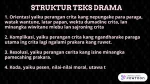 Agar lebih mudah memahami struktur dalam teks drama, perhatikan contoh teks drama berikut: Teks Drama Youtube