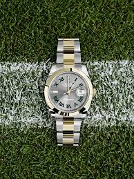 Roger Federer S Datejust 41 Taking Some Time Off On The Perfect Lawn At The Championships Wimbledon Rolex Watches Rolex Rolex Datejust