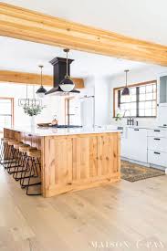 Rustic Modern Kitchen Cabinets Maison De Pax Rustic Modern Kitchen Modern Kitchen Cabinets Modern Farmhouse Kitchens