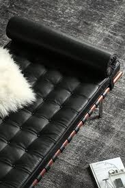 Certainly, the companies in the uk have ruled the replica furniture industry. True To The Original This Barcelona Daybed Replica By Manhattan Home Design Is An Imitation Of The Expositio Barcelona Daybed Van Der Rohe Mies Van Der Rohe